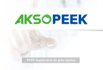 AKSOPEEK Medical Grade Implant Grade PEEK Material (Portuguese)